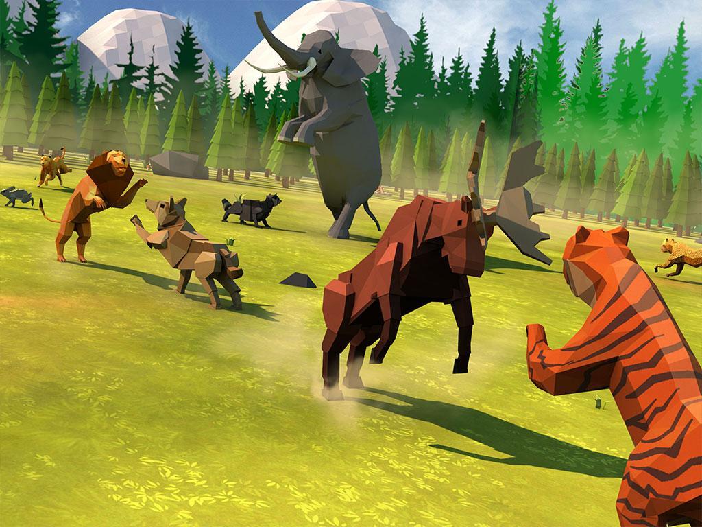 Animal Kingdom Battle Simulator 3D ภาพหน้าจอเกม