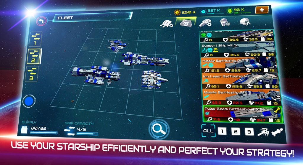 Starship battle screenshot game