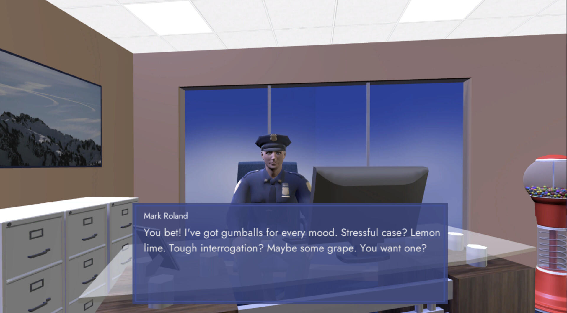 Screenshot of Marcella Moon: Four Are Watching