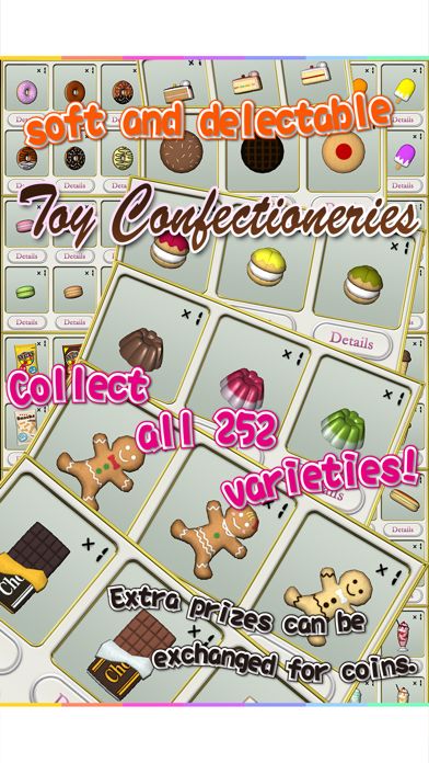 Screenshot of Claw Crane Confectionery