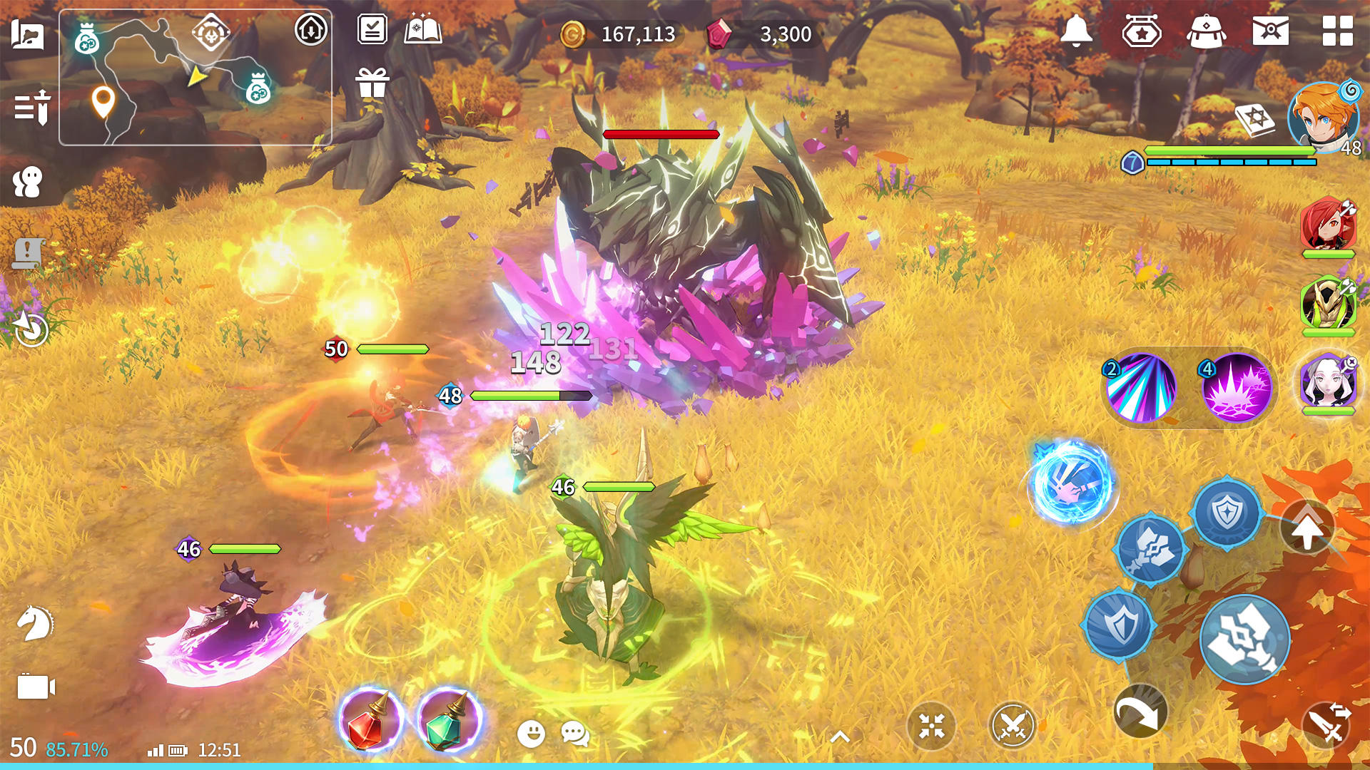 Summoners War: Chronicles Game Screenshot