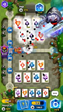 撲克世界保衛戰 遊戲截圖