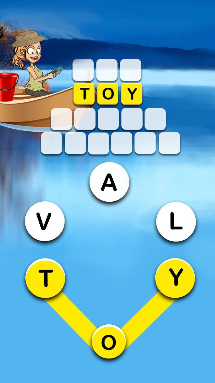 Screenshot of Mary’s Promotion - Word Game