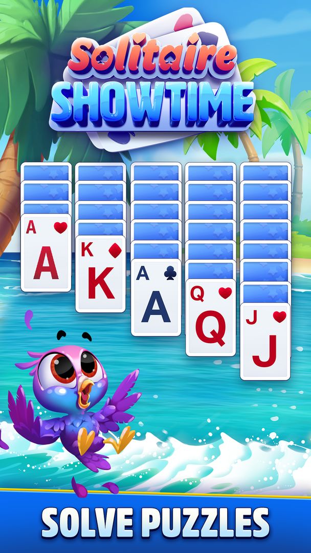 Screenshot of Solitaire Showtime