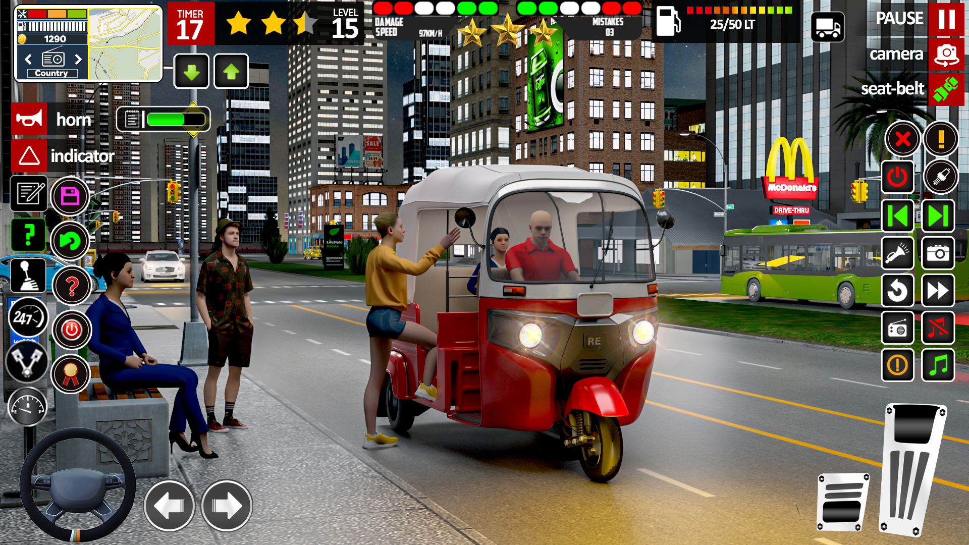 Screenshot 3 of TukTuk Rickshaw Driving Games 