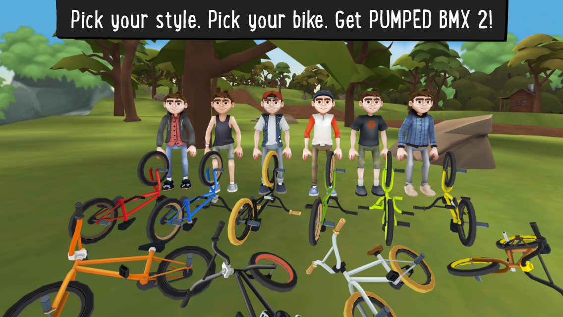 Pumped BMX 2 Game Screenshot
