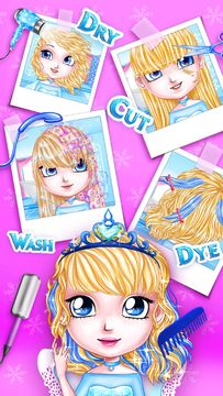 Ice Palace Princess Salon ゲームのスクリーンショット