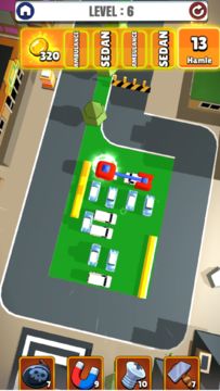 Parking Toon 3D : Match Puzzle 遊戲截圖