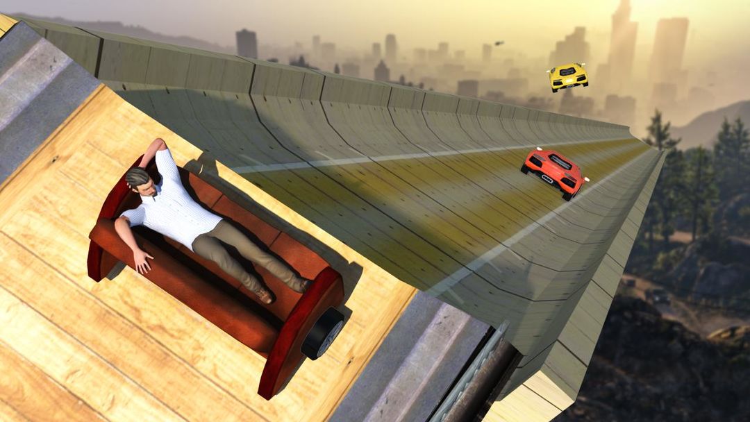 Mega Ramp: Impossible Stunts 3D screenshot game