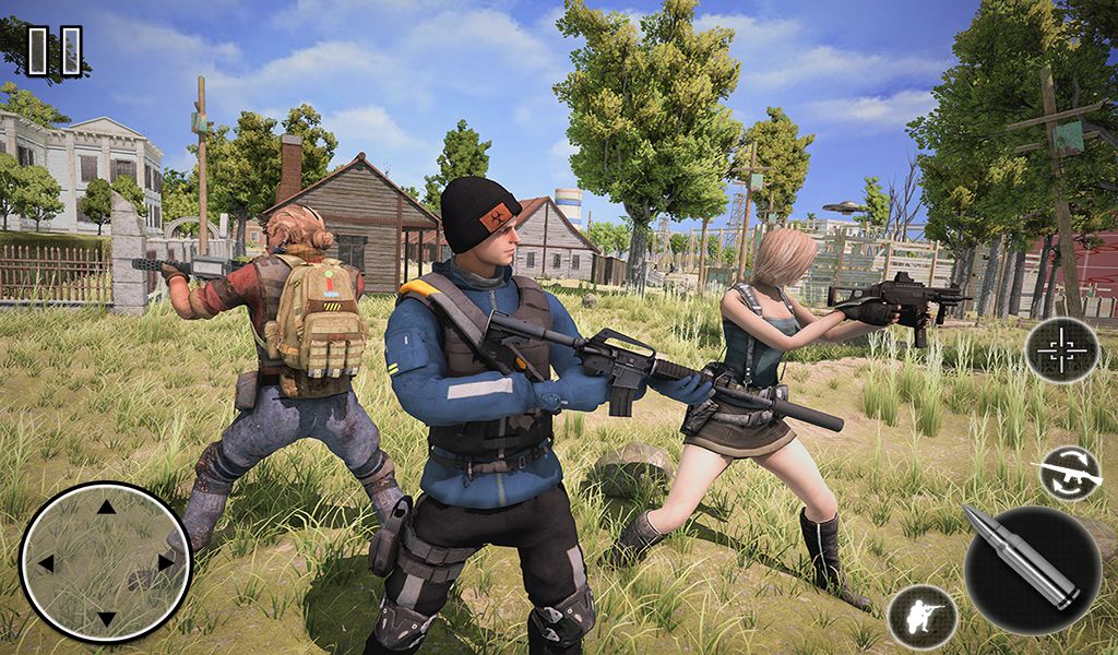 Fire Squad Free Fire: Battleground Survival Game 게임 스크린 샷