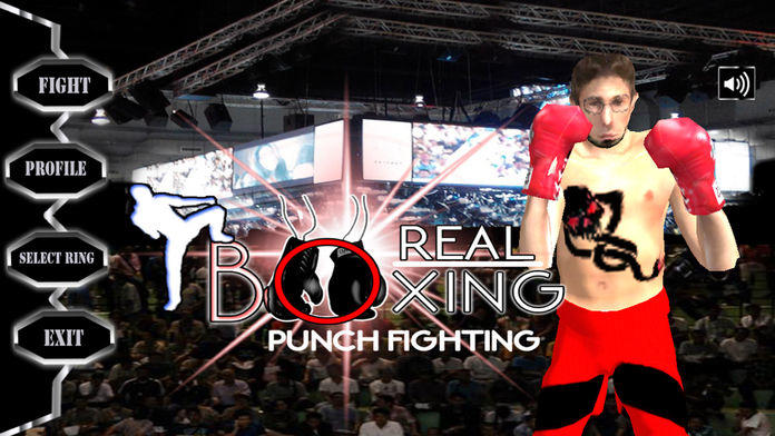 Captura de Tela do Jogo Real Boxing Punch Fighting