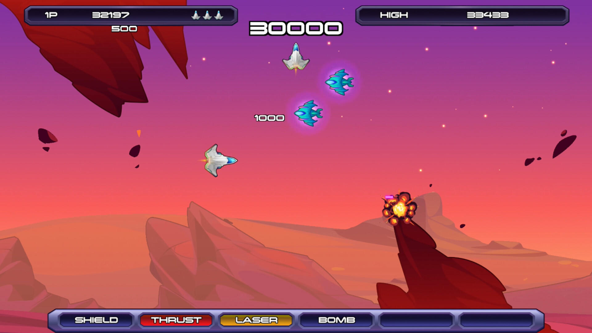 Alpha Warrior Game Screenshot