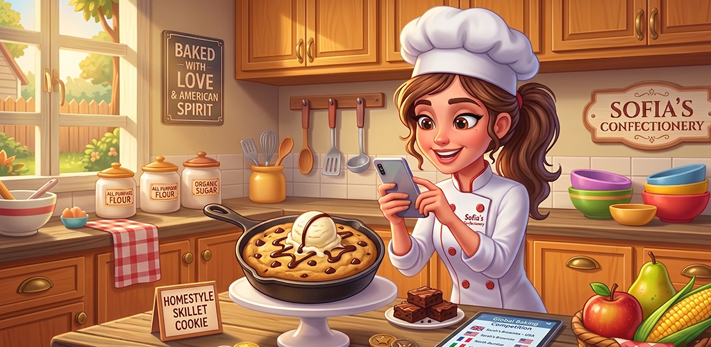 Banner of Girls Cooking Cafe Games 