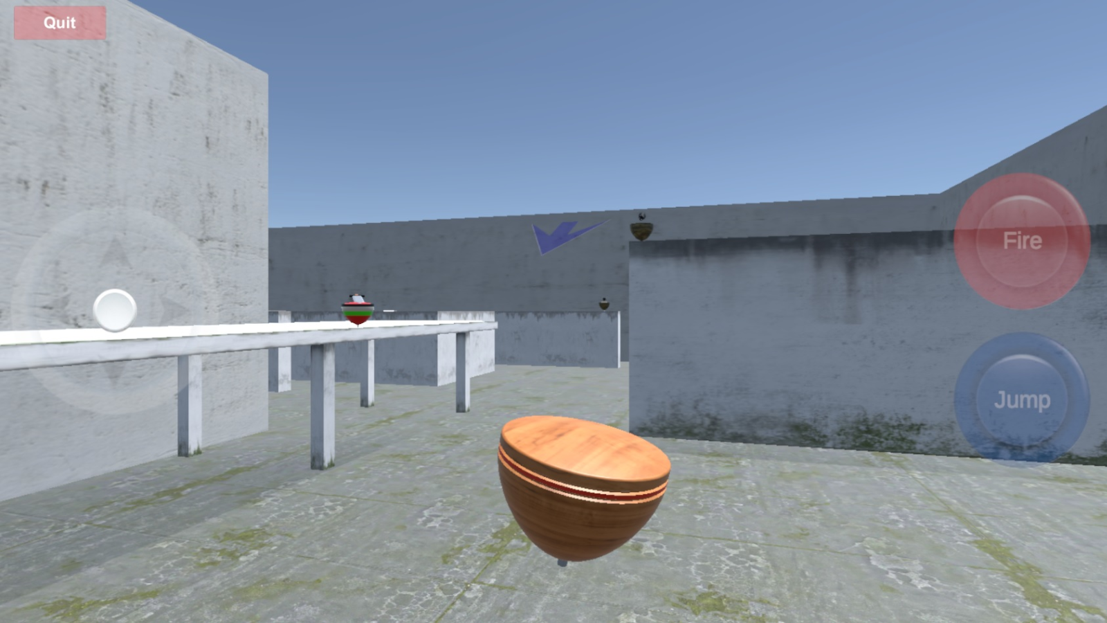 SpinningTop fighter Game Screenshot