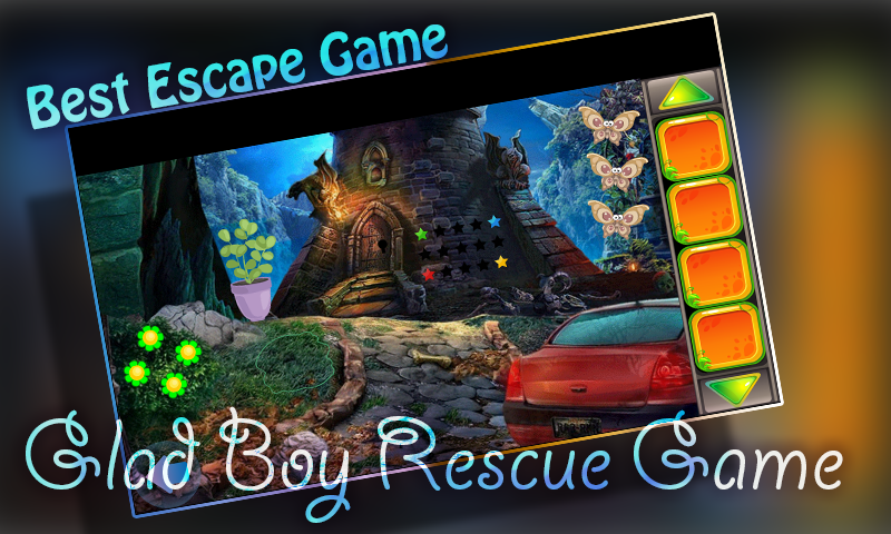 Best Escape Game - Glad Boy Rescue Game Game Screenshot