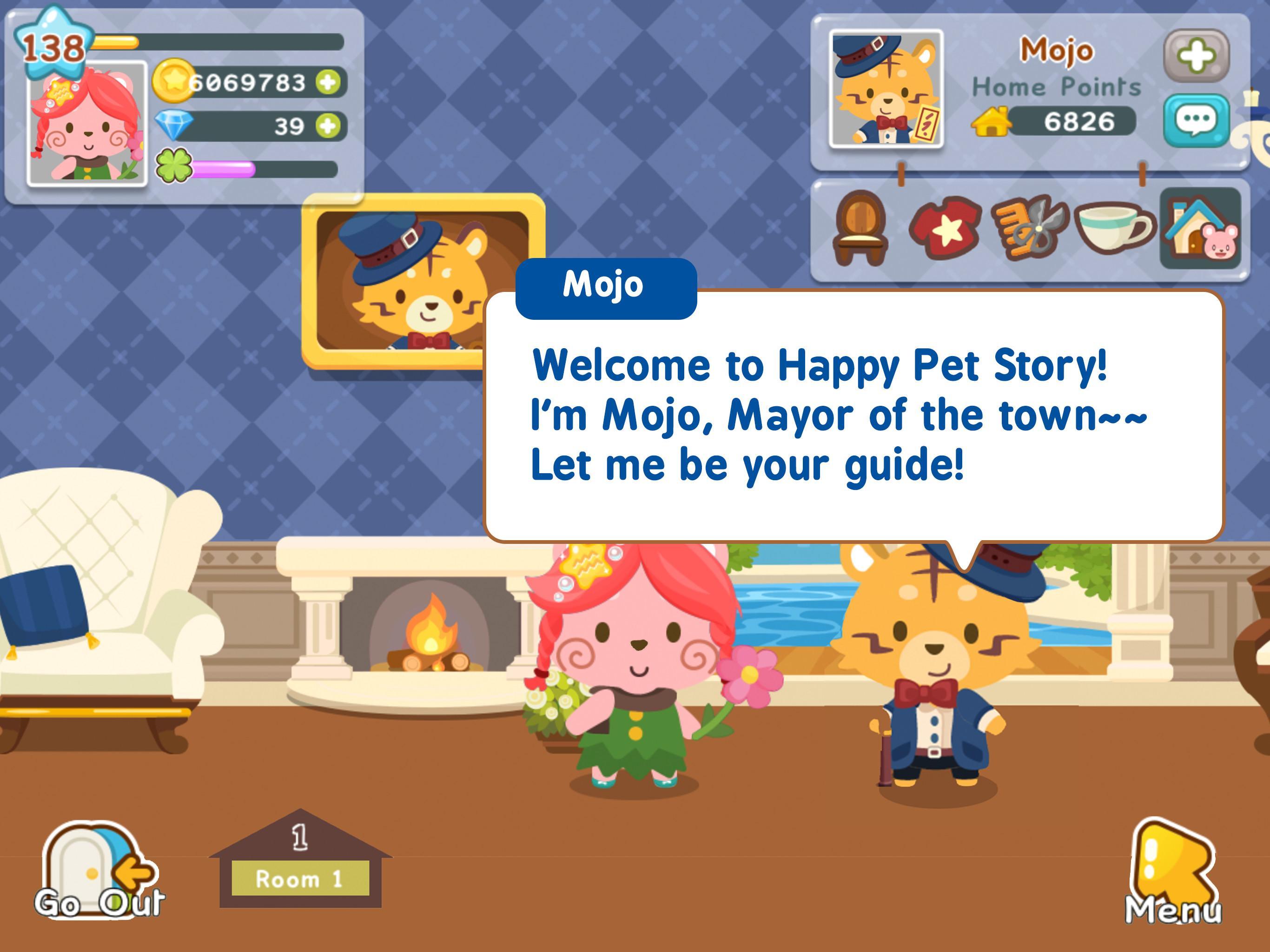 Happy Pet Story: Virtual Pet G Game Screenshot