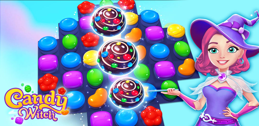 Screenshot of Candy Witch - Match 3 Puzzle