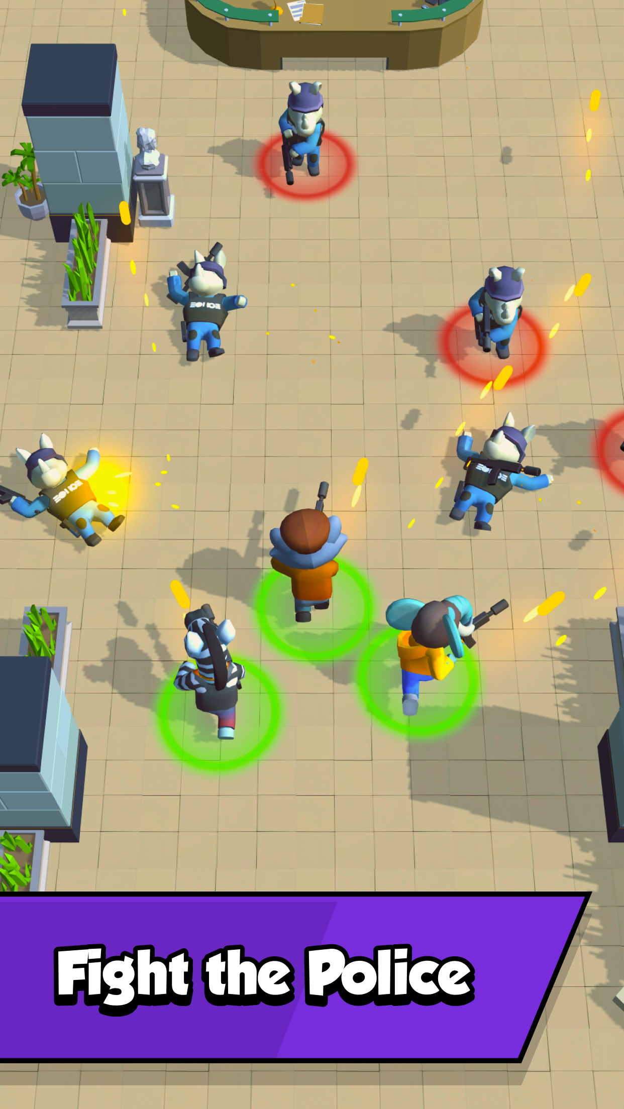 Crime Clash: Cops vs Robbers Game Screenshot