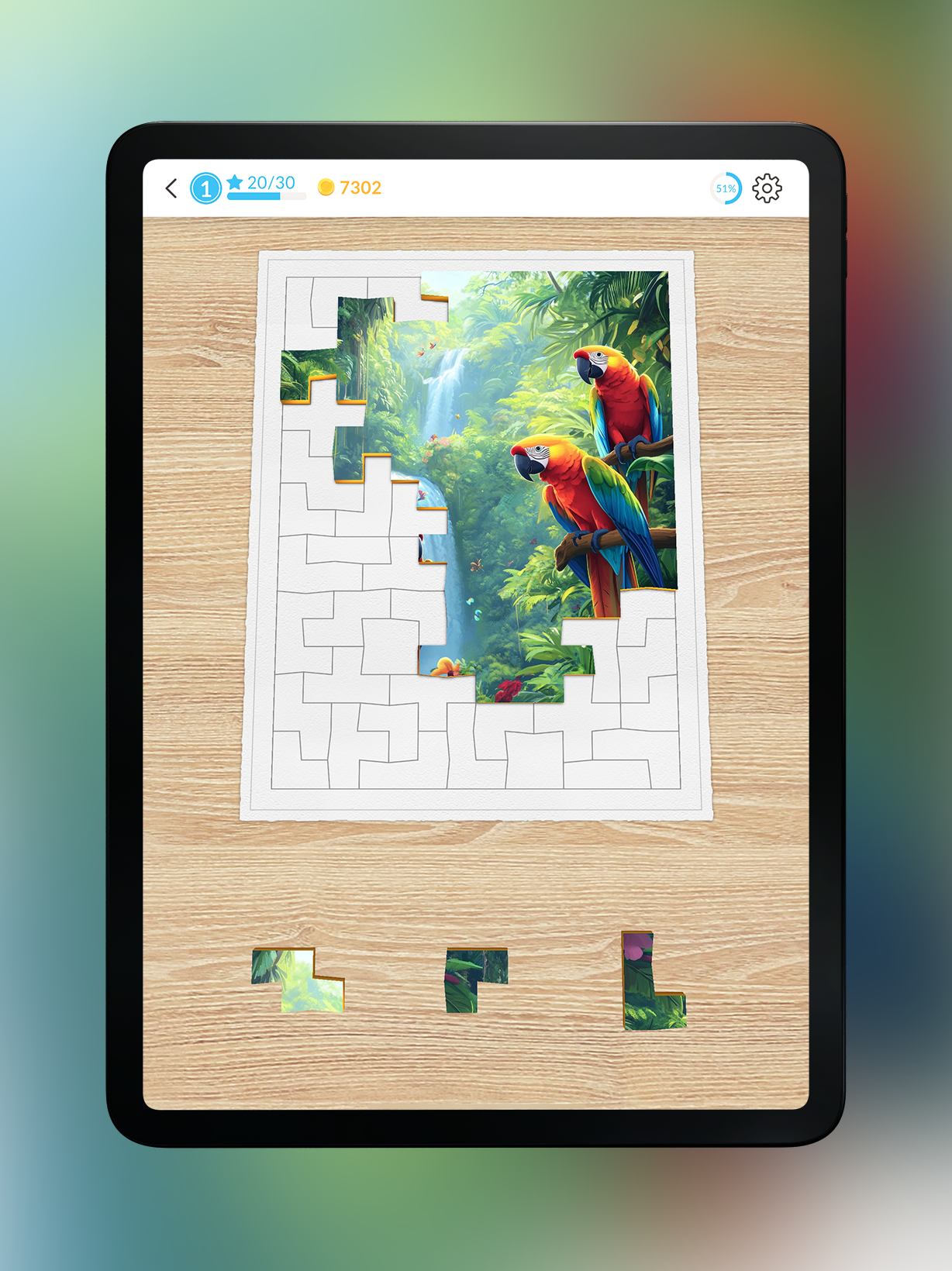 Antistress Block Jigsaw Puzzle 遊戲截圖