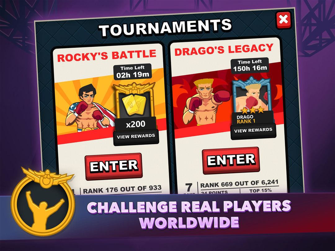 ROCKY™ screenshot game