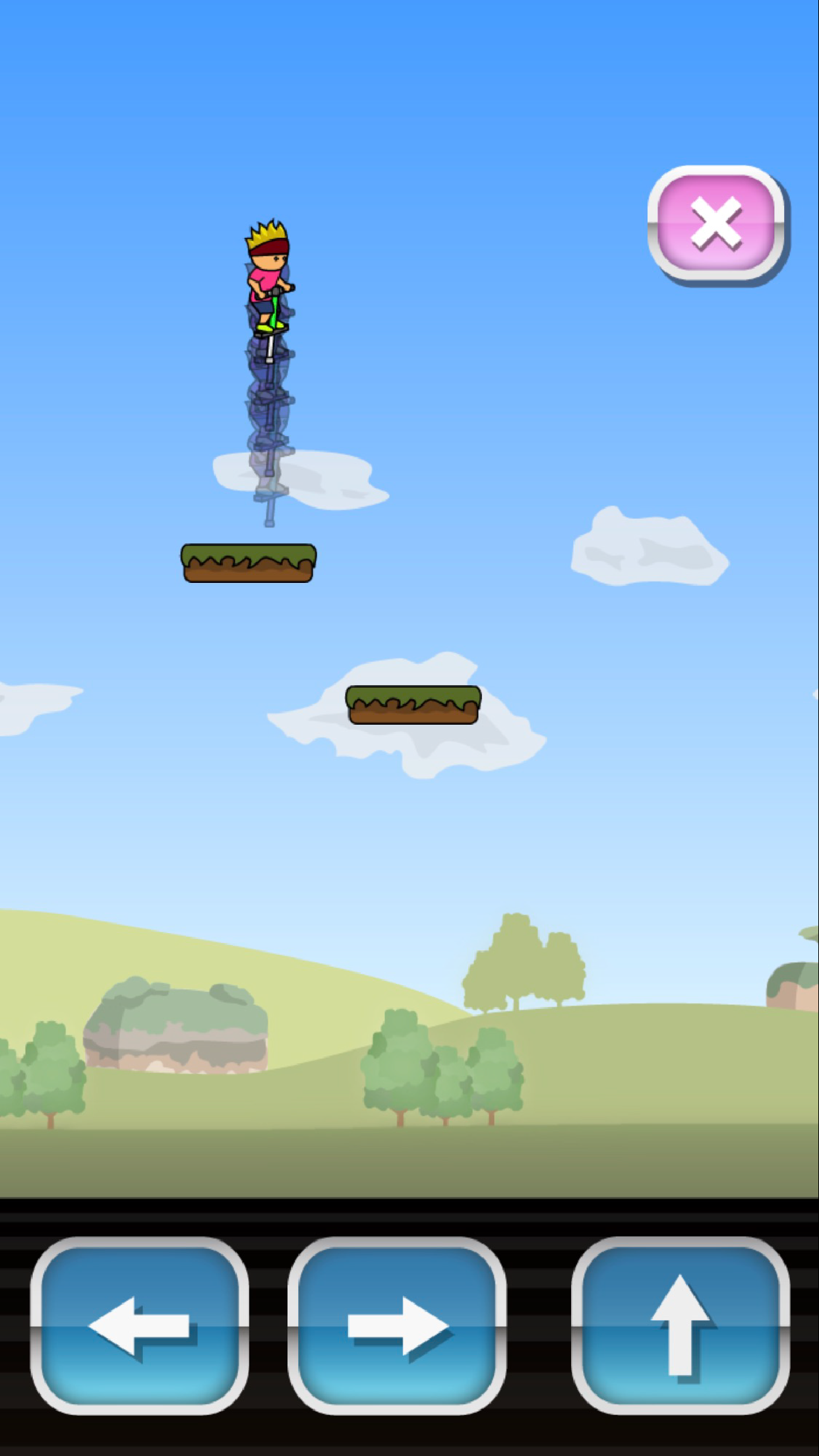 New トニーくんのホッピング Game Screenshot