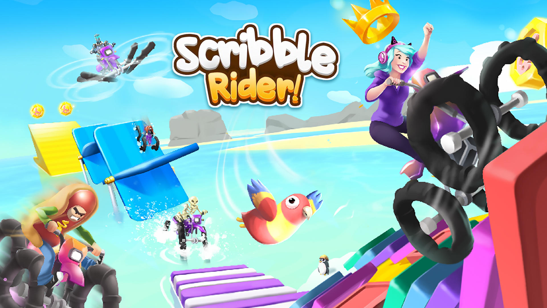 Banner of Scribble Rider 