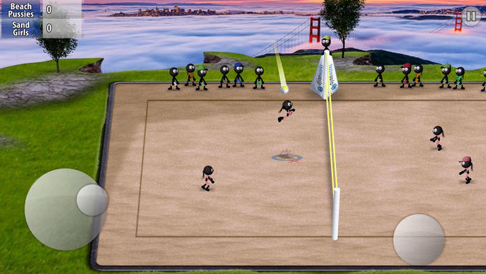 Stickman Volleyball Game Screenshot