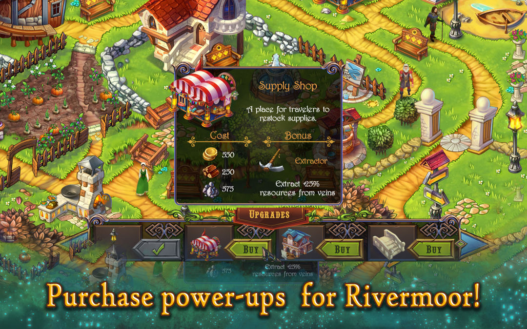 Runefall - Medieval Match 3 Adventure Quest遊戲截圖