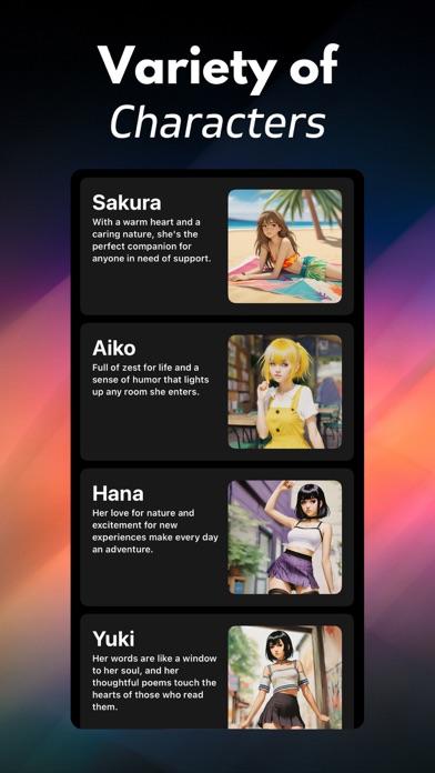 Waifu Chat AI Anime Girlfriend Game Screenshot