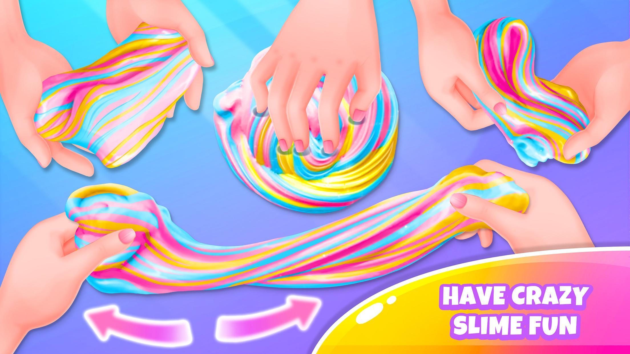 Unicorn Slime - Crazy Fluffy Trendy Slime Fun Game Screenshot