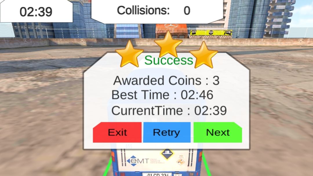 Screenshot of Bus Parking Simulator