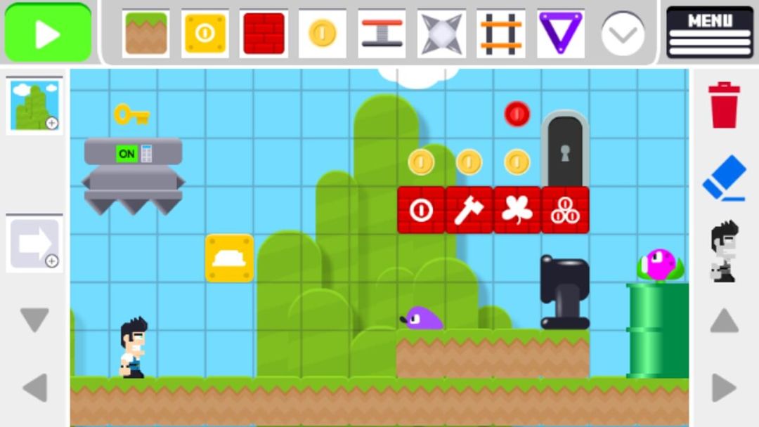 Screenshot of Mr Maker 2 Level Editor