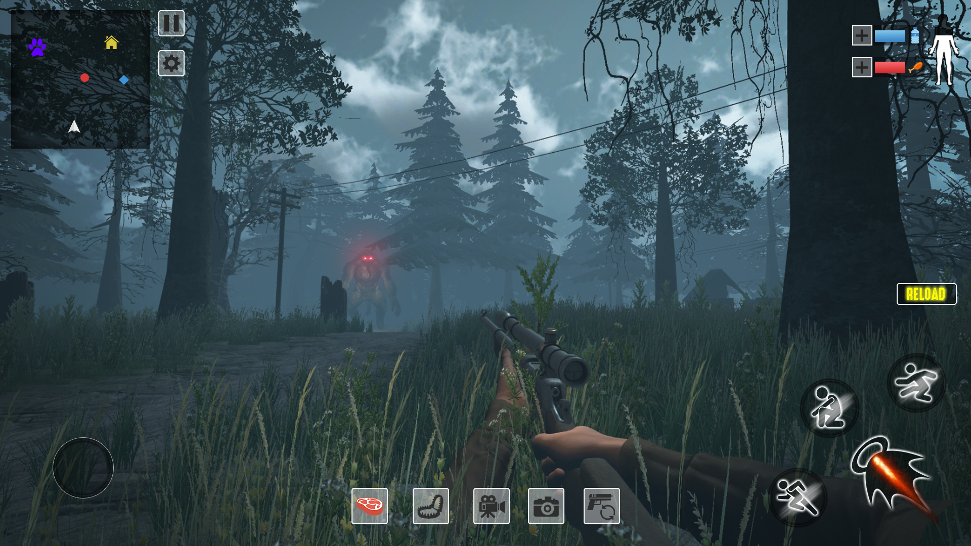 Download do APK de Jogo de sobrevivência de caça e caça Bigfoot para Android