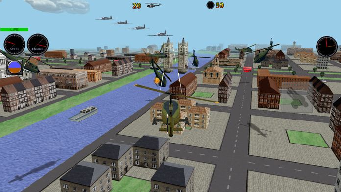 RC Helicopter 3D simulator screenshot game
