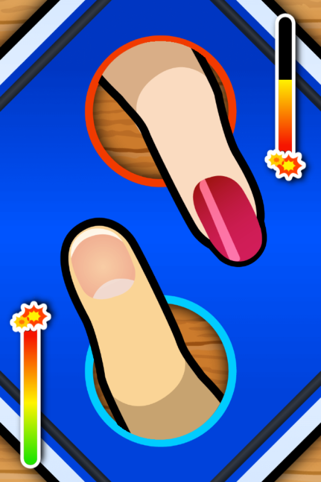 対戦！デジタルゆびずもう 게임 스크린샷