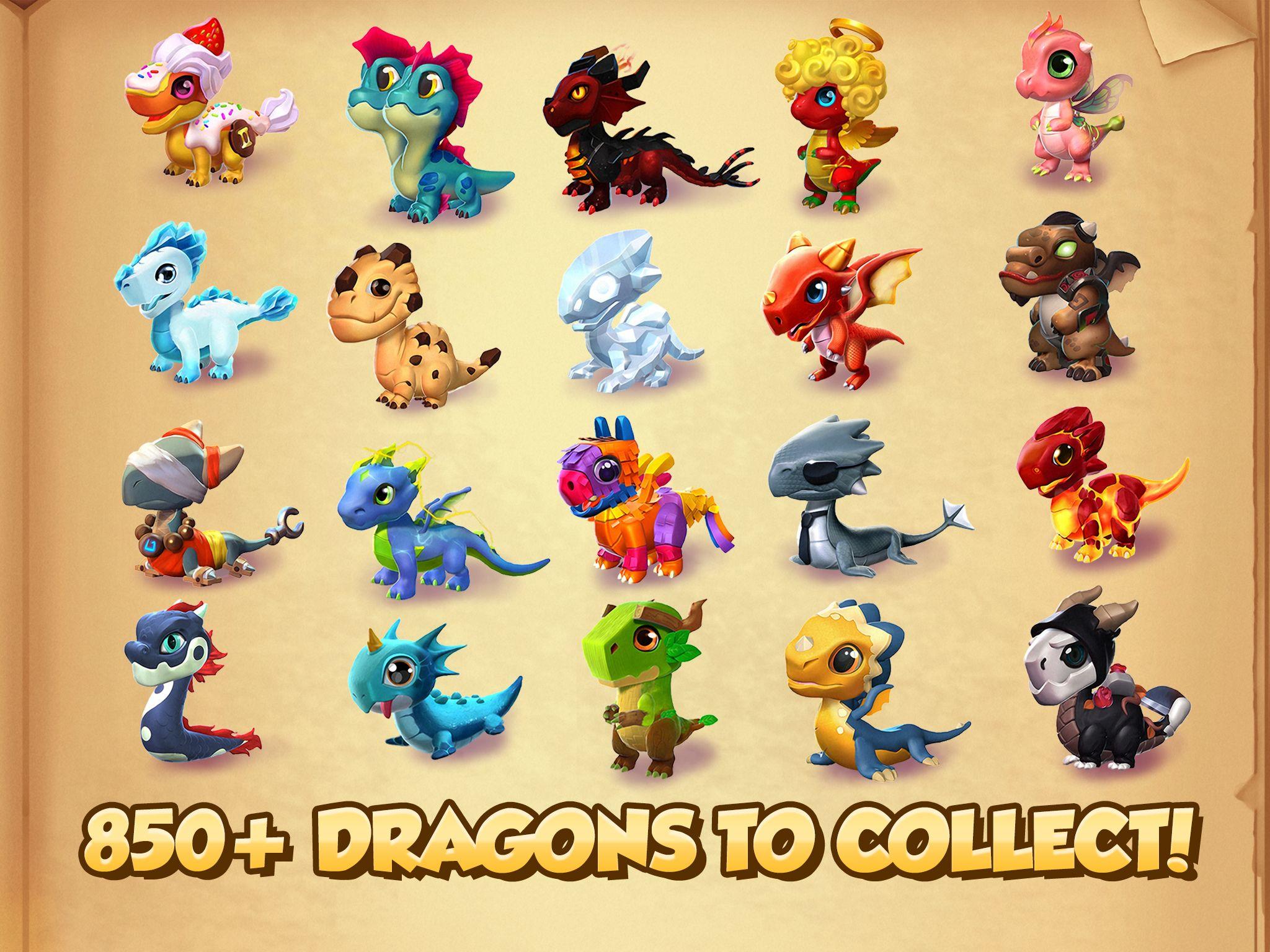 Screenshot of Dragon Mania Legends
