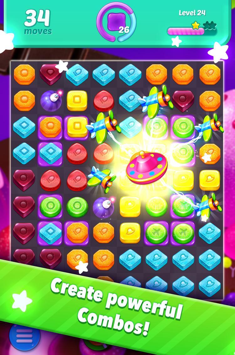 Gummy Blast: Tap-Match Puzzle Game Screenshot