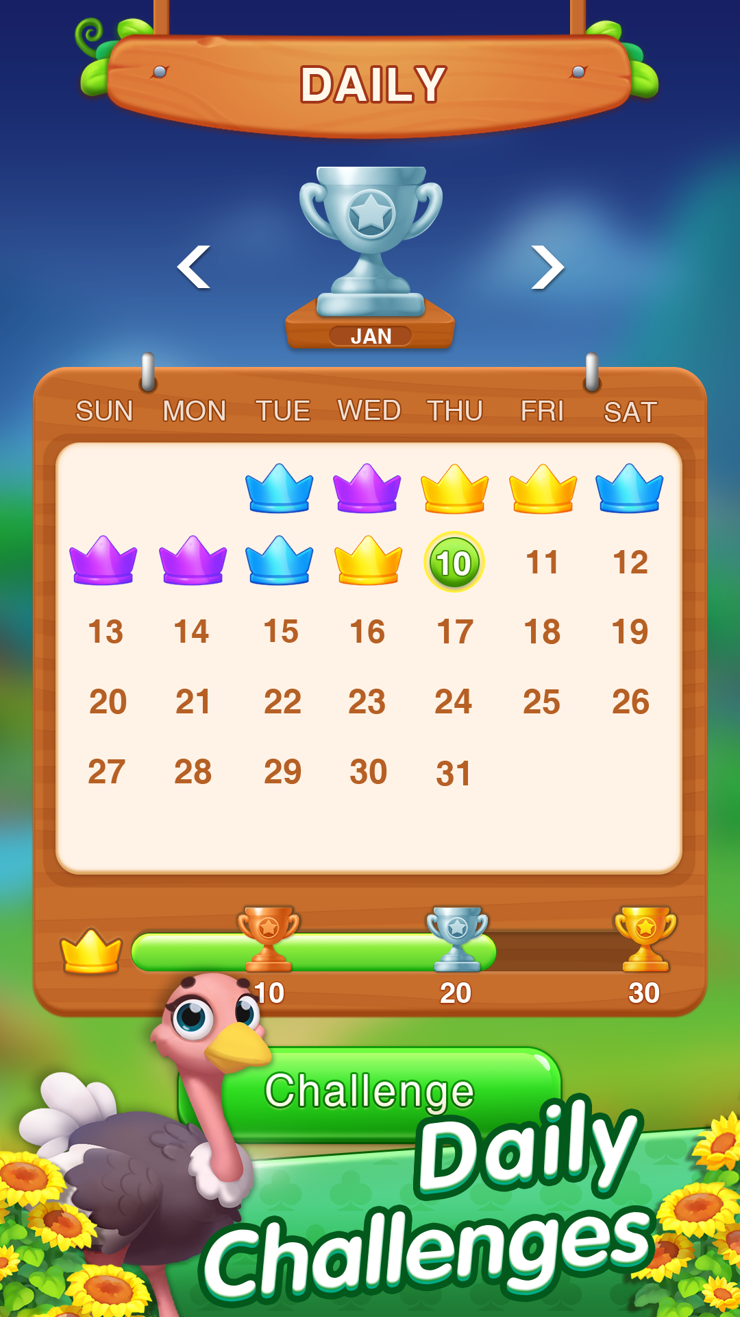 Solitaire Farm Game Screenshot