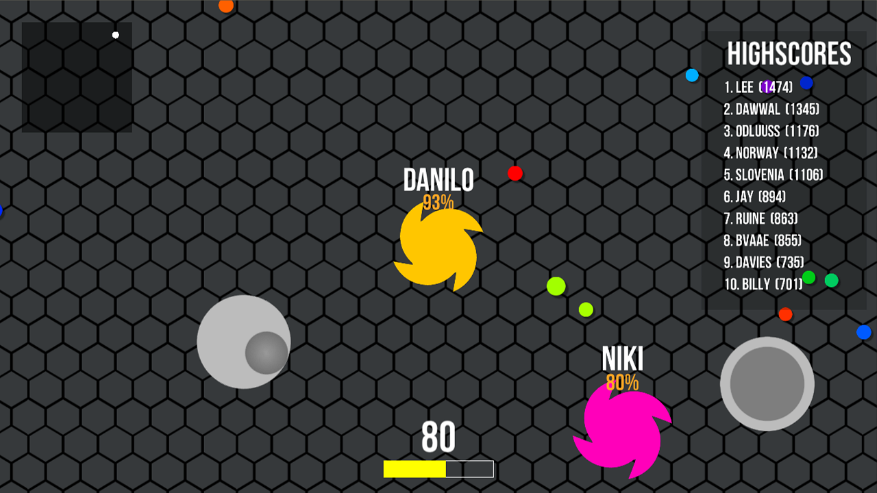 Slap.io Split Online Game Screenshot