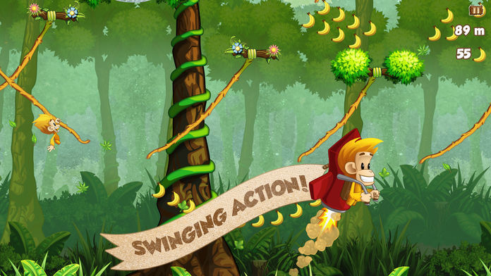 Benji Bananas HD screenshot game