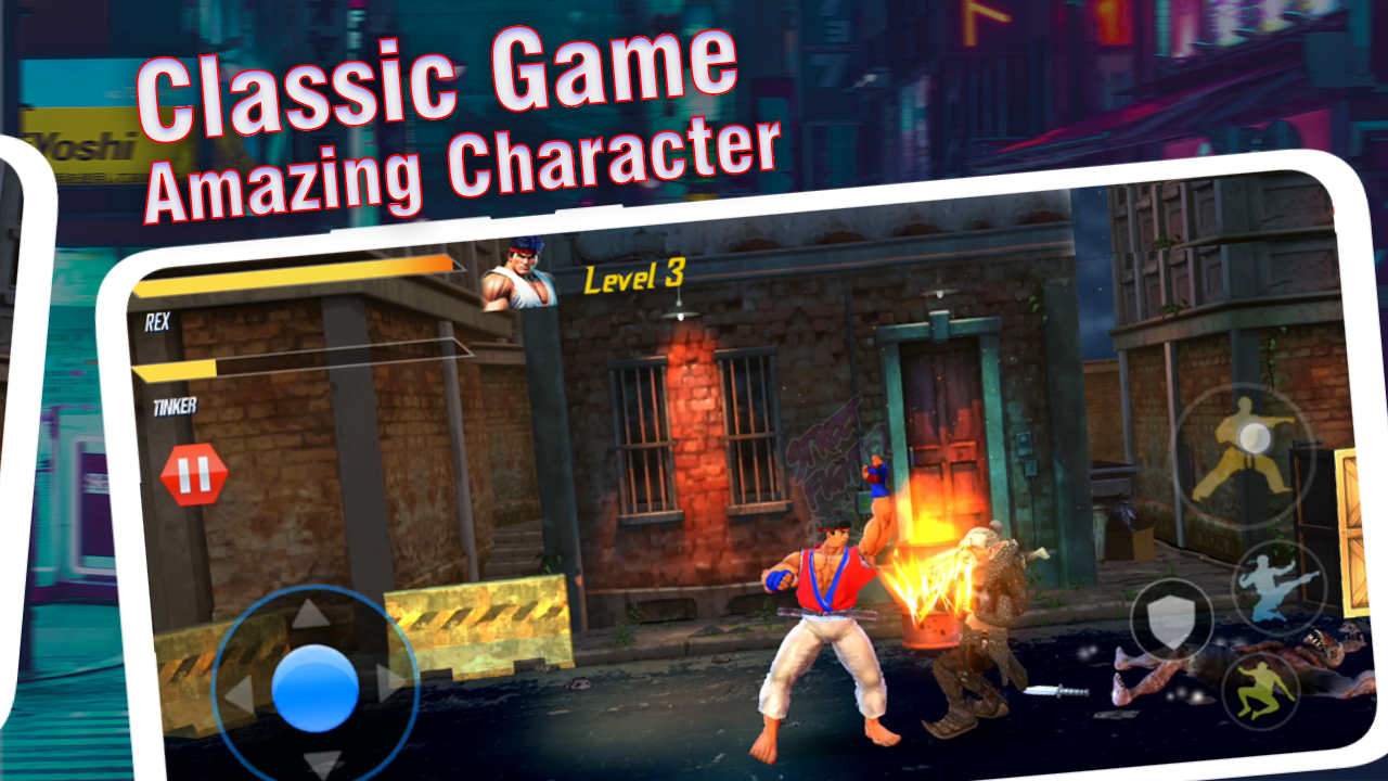 Screenshot of Street Fighting Final Fighter
