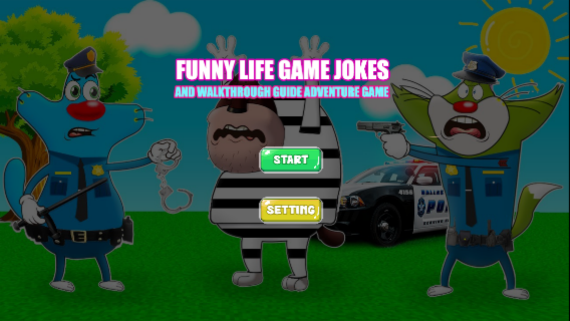 Oggy vs Bob : Racing Game Game Screenshot