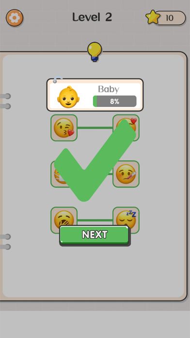 Screenshot of Emojis Match!