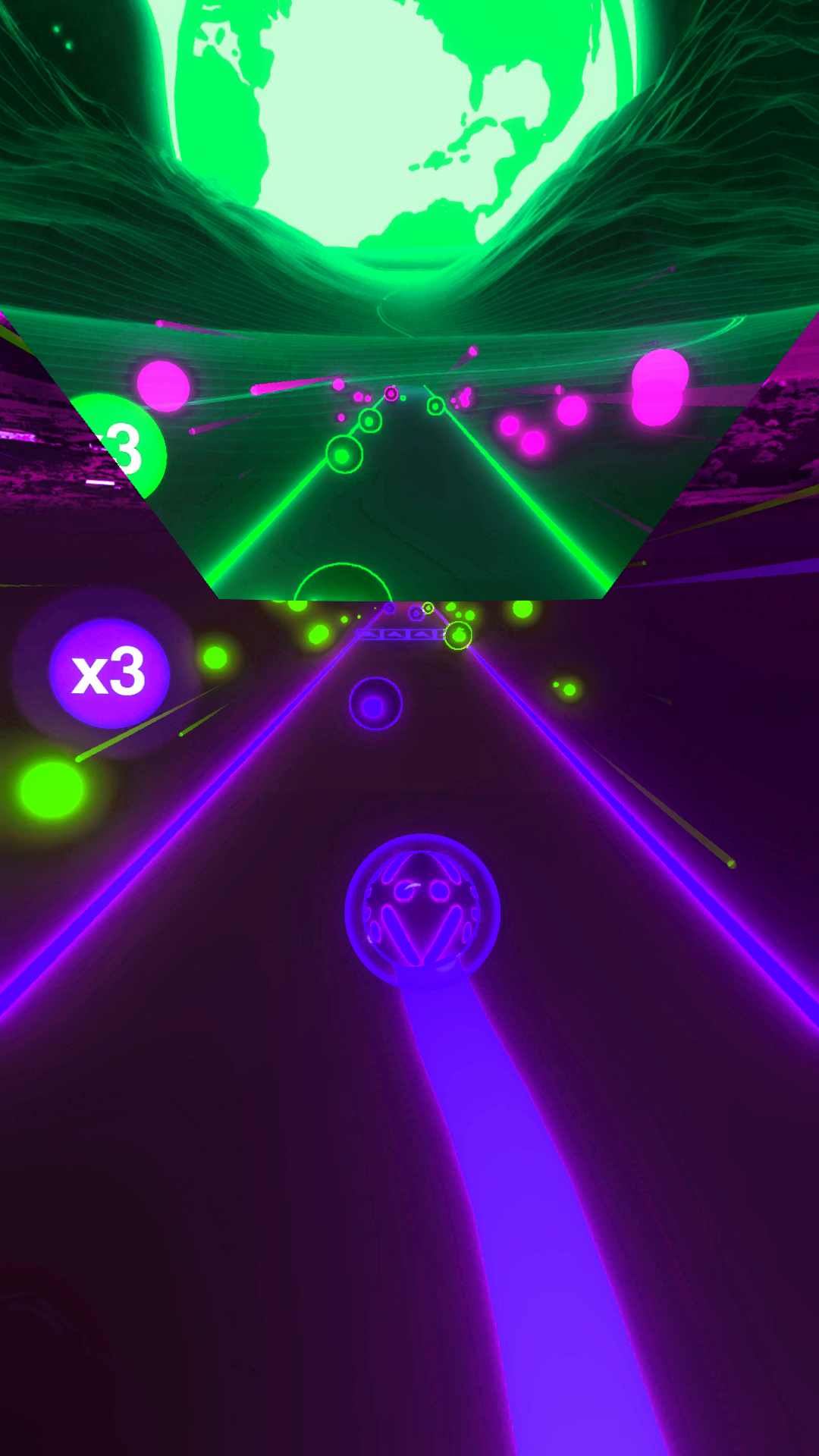 Brave Merinda Color Road Magic Game Screenshot