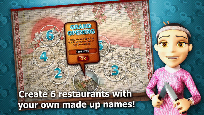 Youda Sushi Chef Premium Game Screenshot