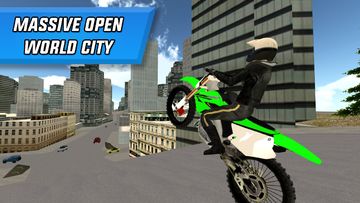 Motorbike Drive City Simulator ภาพหน้าจอเกม