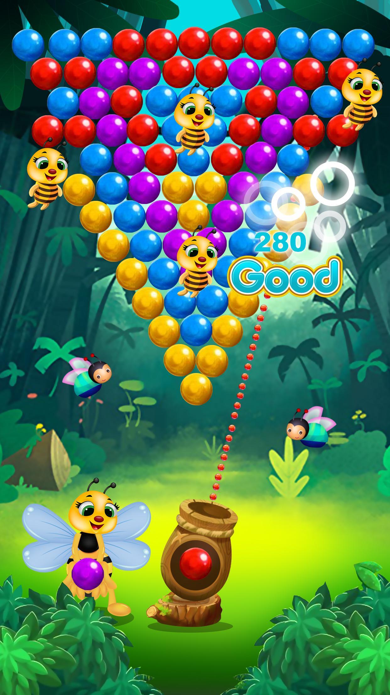 Cuplikan Layar Game Bee Bubble