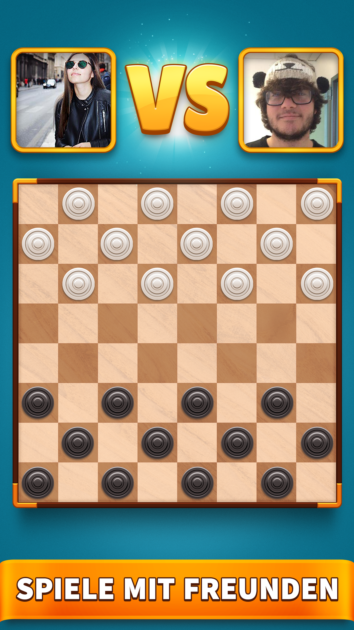Screenshot 1 of Checkers Clash: Damespiel 4.2.1
