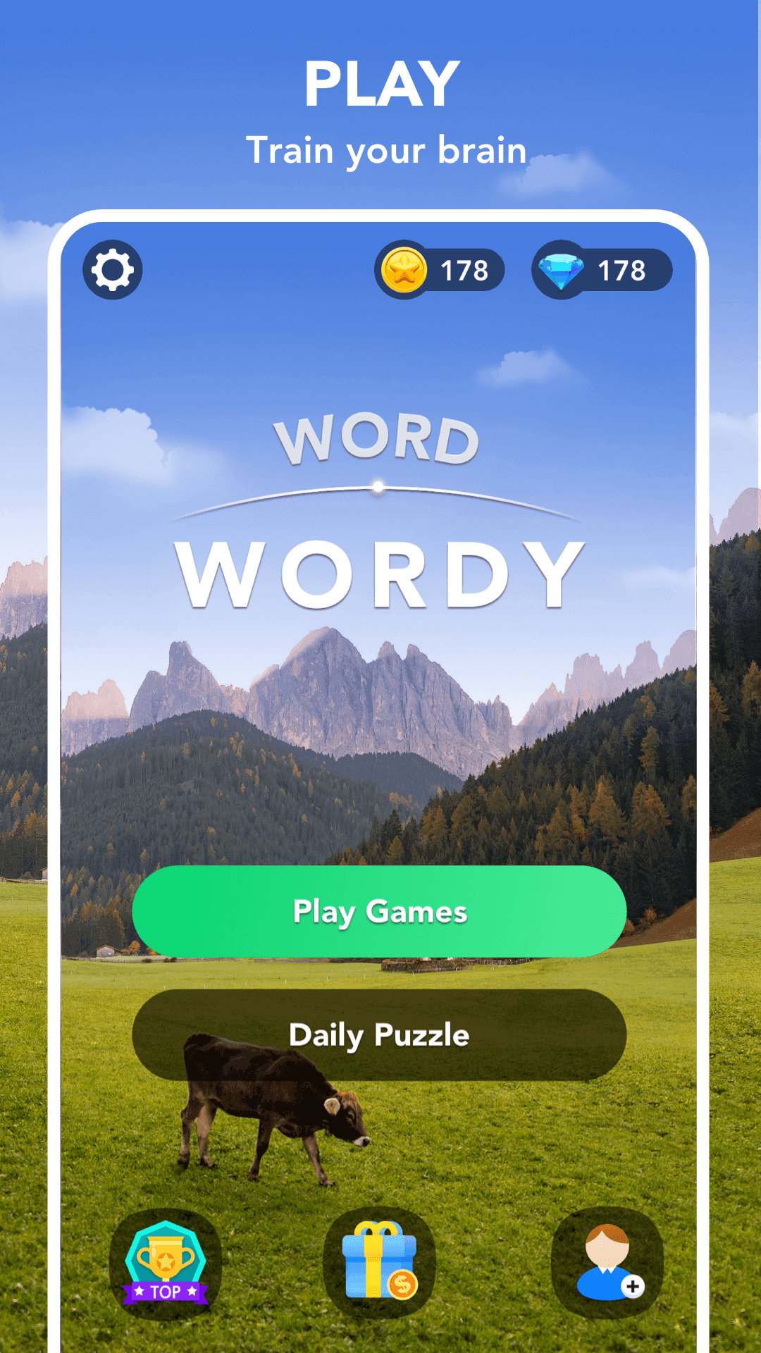 Screenshot 1 of Wordy word - wordscape ឥតគិតថ្លៃ & សម្រាក 1.5.1