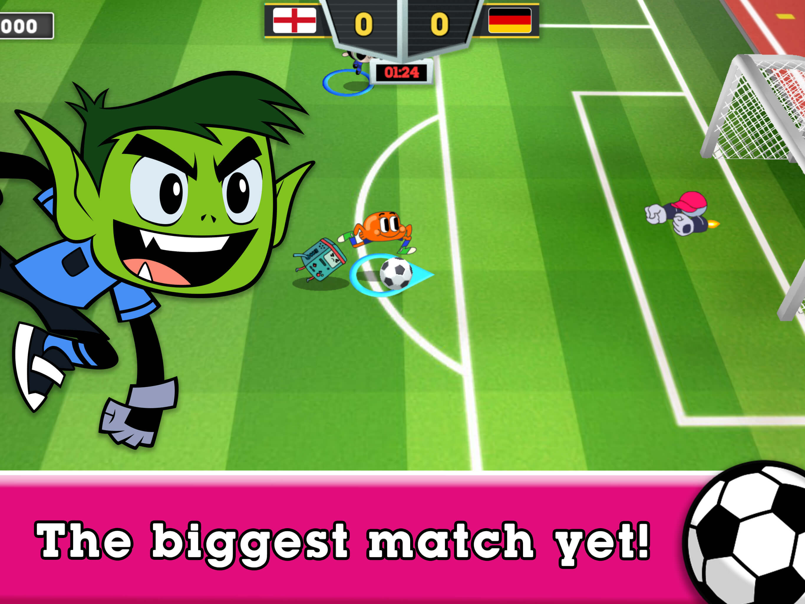 Кубок мультяшек футбольный матч Мобильная версия андроид iOS апк скачать  бесплатно-TapTap
